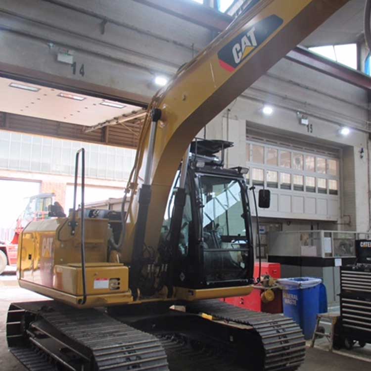 Side view of Caterpillar 360 Tracked Excavators