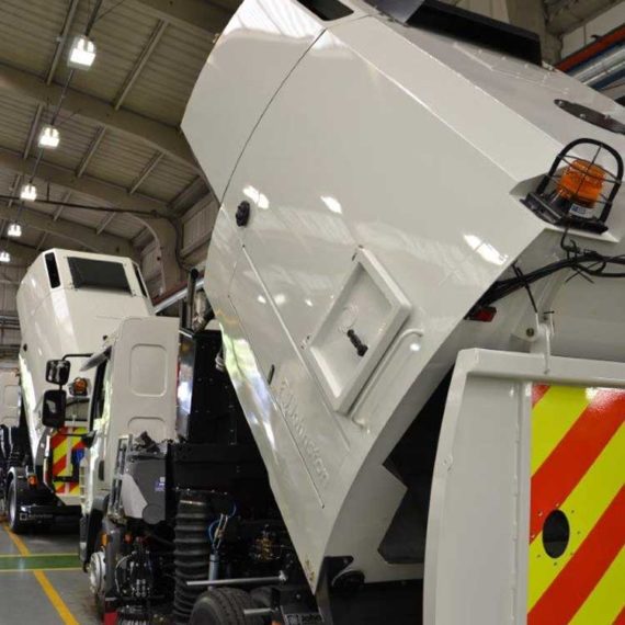 Johnston Road Sweepers in production