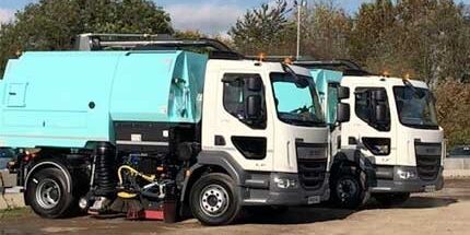 We now have 18 Johnston raod sweepers in our fleet